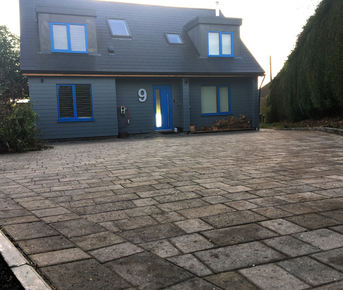 'Block paving'.