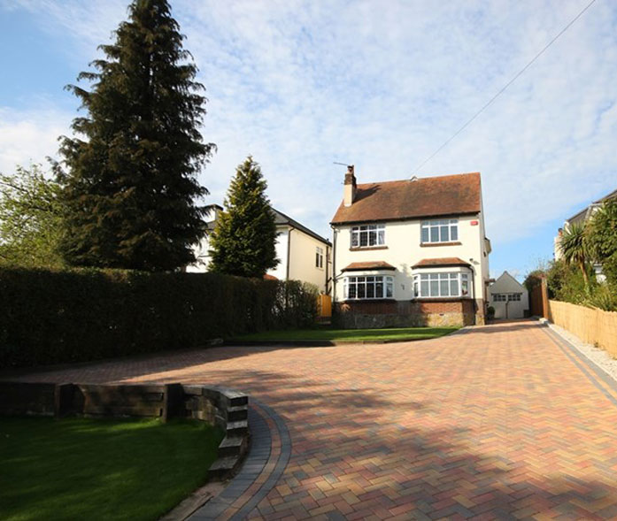 'Block paving in Broadstone''.